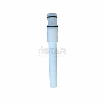 GEMA IG07 Biały z czarnym pierścieniem O PTFE Venturi Powder Coating