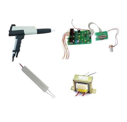 ASG01 PG Szary 4 Komponenty Kompletny zestaw 100KV ręczny pistolet powłokowy