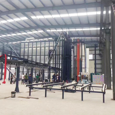 Automatyczna elektrostatyczna maszyna do powlekania proszku aluminium