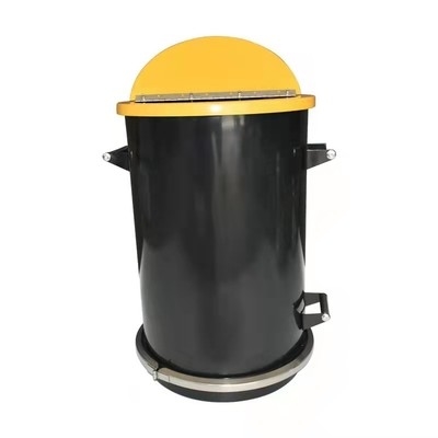 Odłączalny okrągły GEMA Fluidizing Hopper Bezszwowe spawanie
