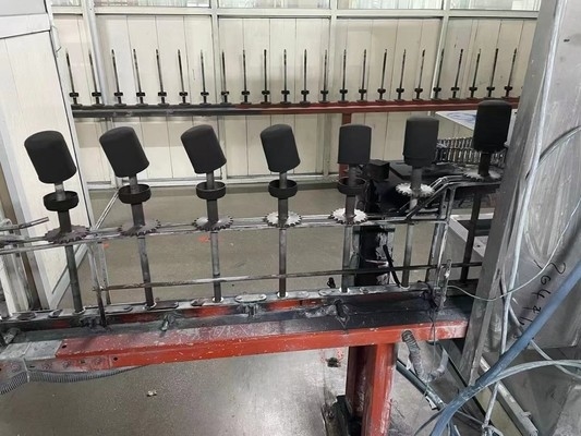 Automatyczna linia do elektrostatycznego malowania proszkowego z filtrem Certyfikat ISO9001