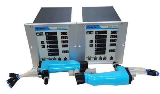 Automatyczna farba na bazie wody elektrostatyczna pistolet do opryskiwania BSD-3026 elektrostatyczny generator i zestaw pompy biegów