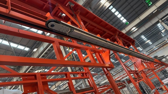 Horyzontalny system przenośnikowy o profilu aluminiowym bez zasilania