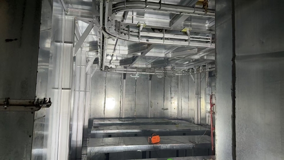 Horyzontalny system przenośnikowy o profilu aluminiowym bez zasilania