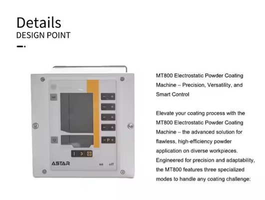 ASTAR Smart Control Master PLC Control Powder Coating Cabinet High-Tech Sprzęt malowniczy