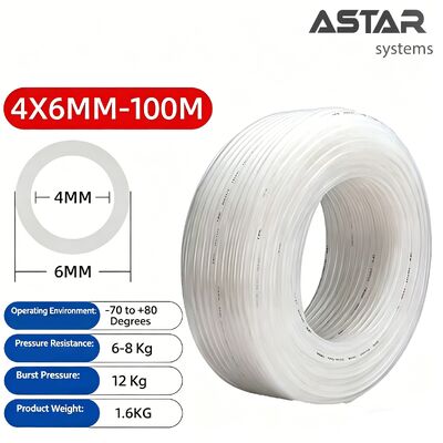 Upe Corrosion-Resistant Paint Pipe 6*4mm 8*5mm 8*6mm