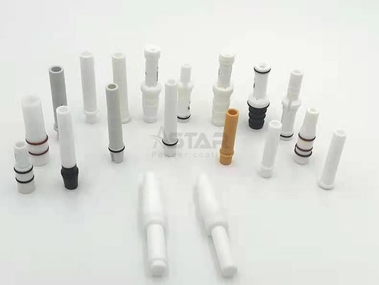 ISO9001 PTFE PTFEowe wkładki Części zamienne do malowania proszkowego