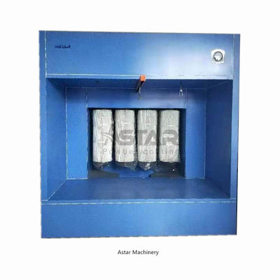 Ręczne warsztaty Powder Coating Spray Booth, Cartridge Filter Powder Coating Booth