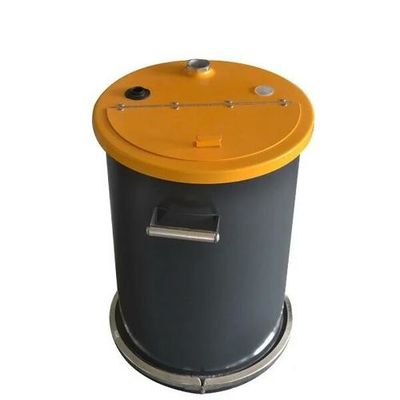 Odpinany Okrągły Lej Fluidyzacyjny Spawany Bezszwowo